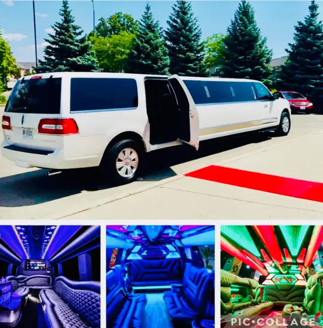 TORONTO LIMO -LIMOUSINE PARTY BUS SUV CARS NIAGARA WINERIES