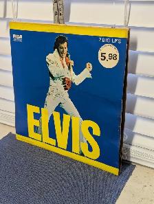 Elvis, two LPs on vinyl