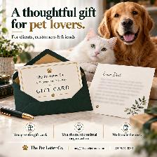 Pet Letter Gift Cards – Client Thank-You & Christmas Gifts