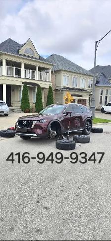 mobile tire-chang