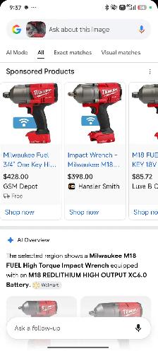 Milwaukee / Impact WrenchImpact Wrench - Milwaukee M18 FUEL 18 - Photo 2