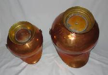 COPPER Vintage Coal Scuttle Buckets   Brass Accents – Delft Grip - Photo 8