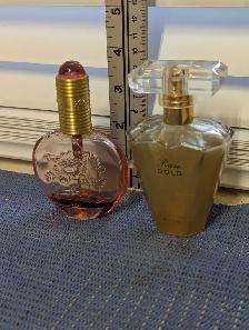 Two vintage perfume bottles