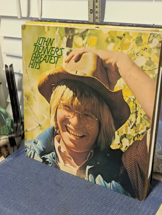 John Denver's greatest hits on vinyl