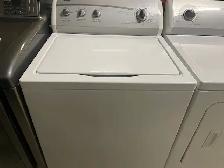 Laveuse sécheuse traditionnelles blanches Whirlpool - Photo 2