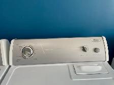 Laveuse sécheuse traditionnelles blanches Whirlpool - Photo 4