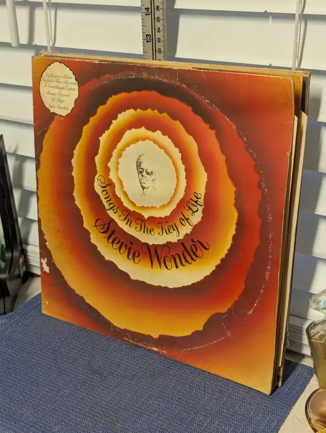 Stevie Wonder Songs in the Key of Life, on vinyl, with booklet a