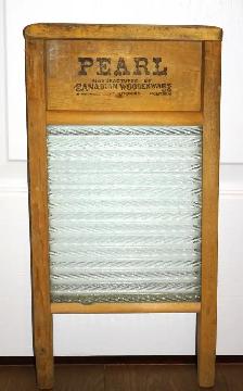 Antique PEARL Mini-Washboard – Family Item from the 1920s