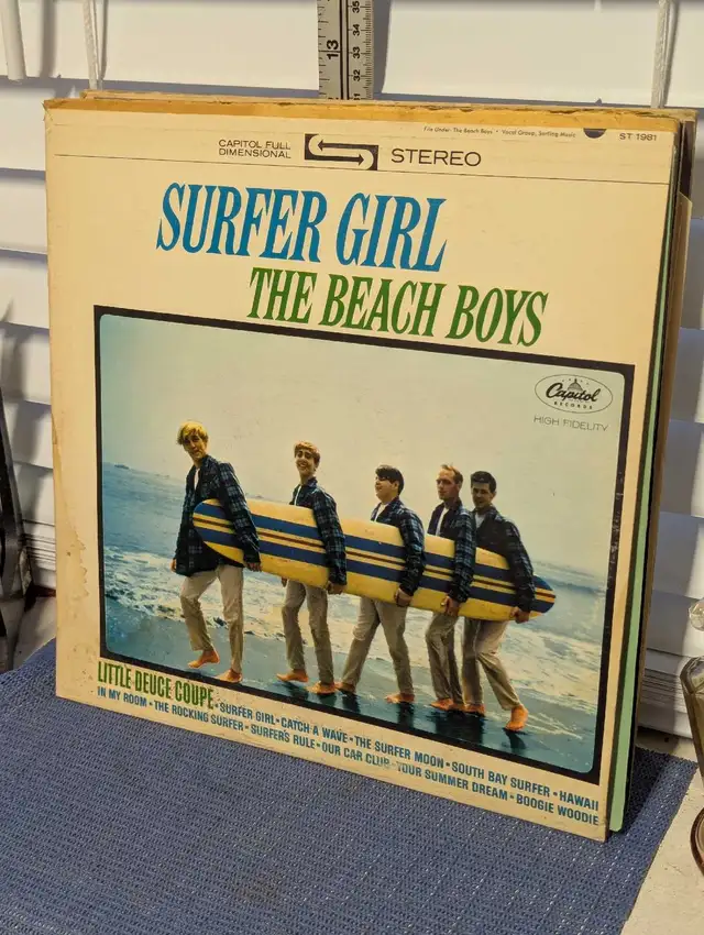 The Beach Boys, Surfer Girl on vinyl