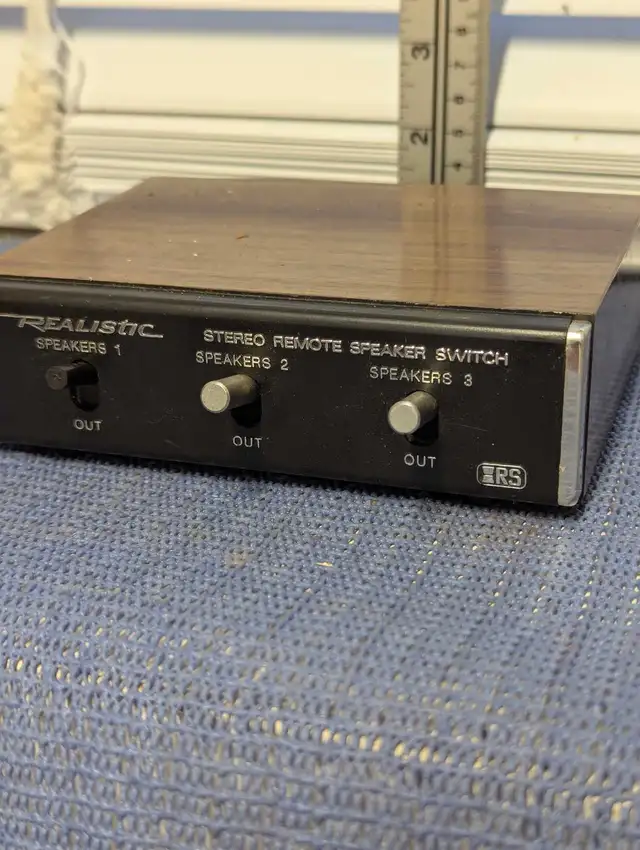 Realistic speaker selector