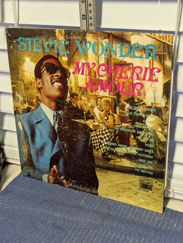 Stevie Wonder, My Cherie Amour on vinyl