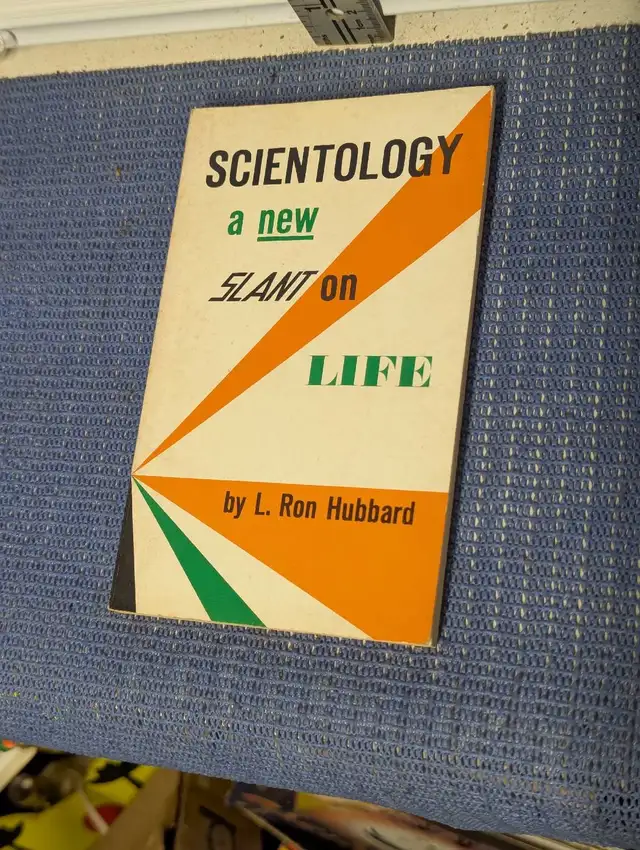 Scientology: A New Slant on Life by L. Ron Hubbard softcover.