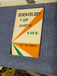 Scientology: A New Slant on Life by L. Ron Hubbard softcover.