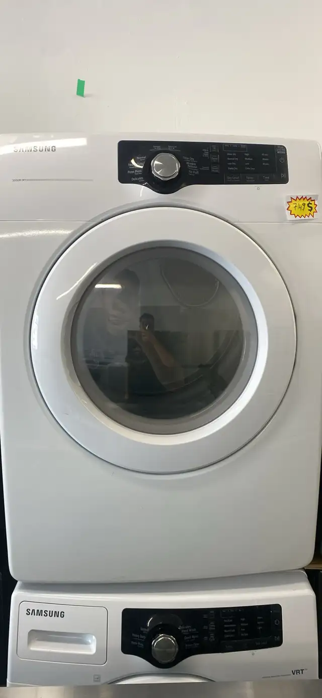 WOW! ENSEMBLE LAVEUSE   SÉCHEUSE SAMSUNG BLANC