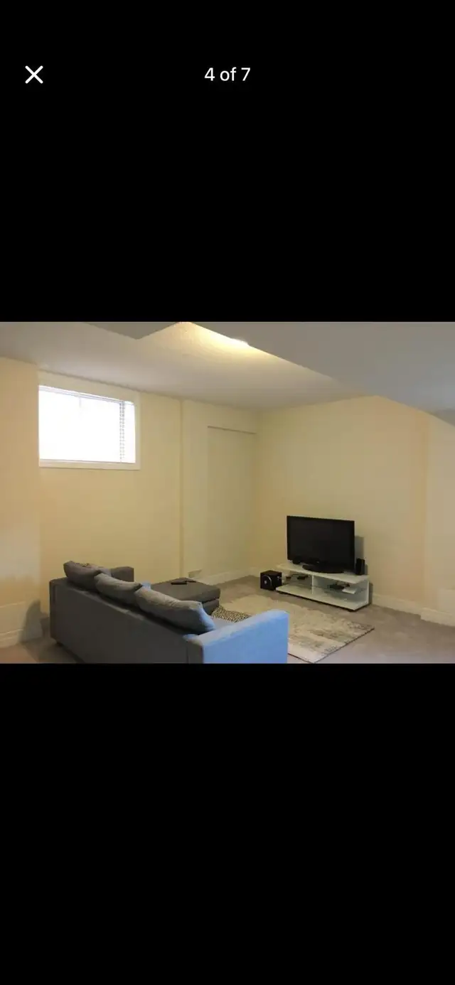 Legal 1-Bedroom Basement Apartment  For Rent