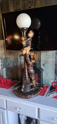 BELLE LAMPE POUR COLLECTIONNEUR, SIGNÉE PÉTRUCCI & FRÈRES - Photo 2