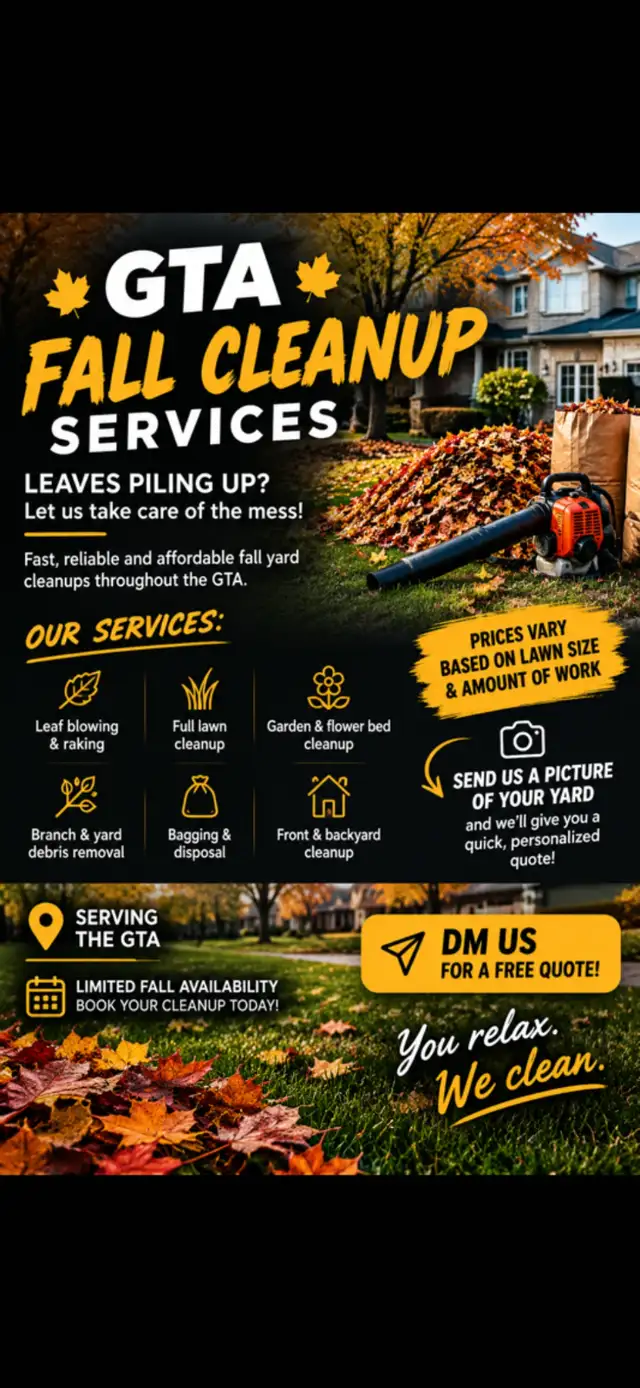 FALL CLEANUP