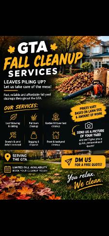 FALL CLEANUP