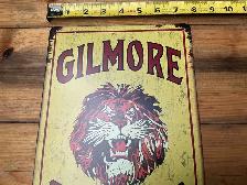 Vintage Style Gilmore Gasoline Tin Sign ! - Photo 2