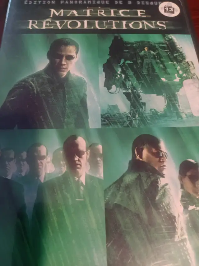 The Matrix Revolutions DVD