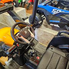 XL Tractor with Trailer, 6 Wheels, Electric, Parent Remote, MP3 - Photo 5