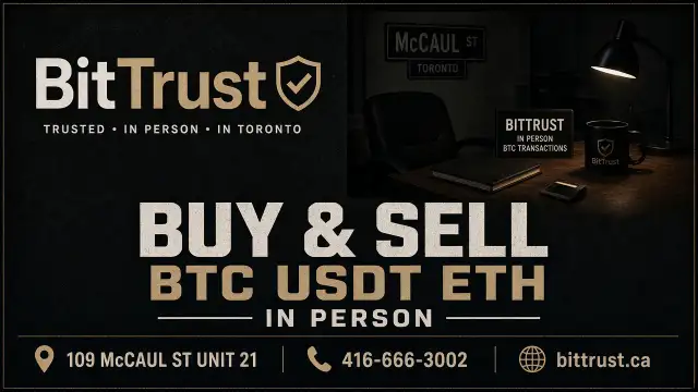 Buy & Sell BTC · USDT · ETH — Vaughan