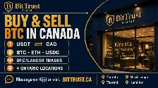 Buy & Sell BTC · USDT · ETH — Markham / York Region
