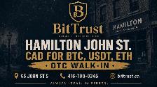 Buy & Sell BTC · USDT · ETH — Brantford