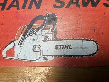 Vintage Style STIHL CHAIN SAWS Tin Sign ! - Photo 3