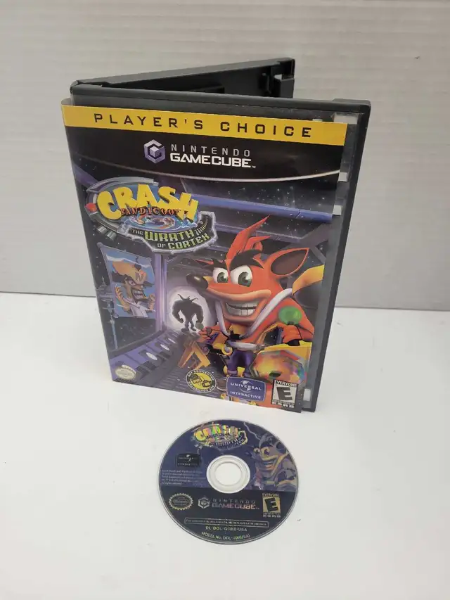 GameCube Crash Bandicoot The Wrath of Cortex