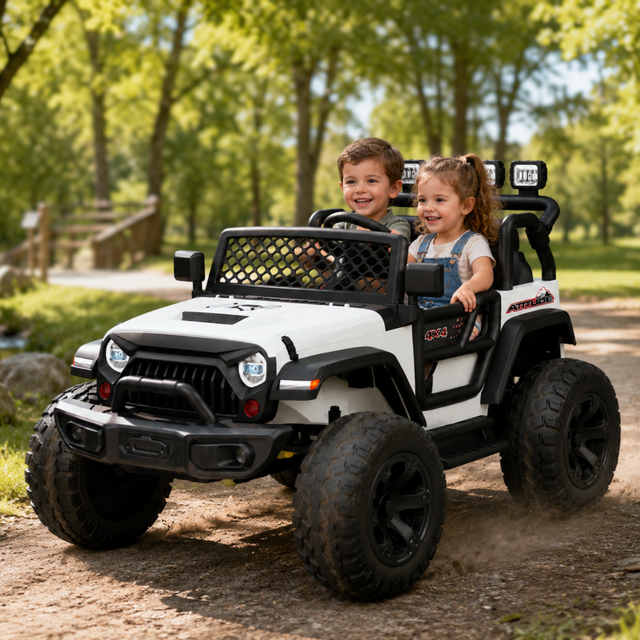 XL 24V Trail-Max Trucks, 4X4, Rubber Wheels, Bluetooth, RC