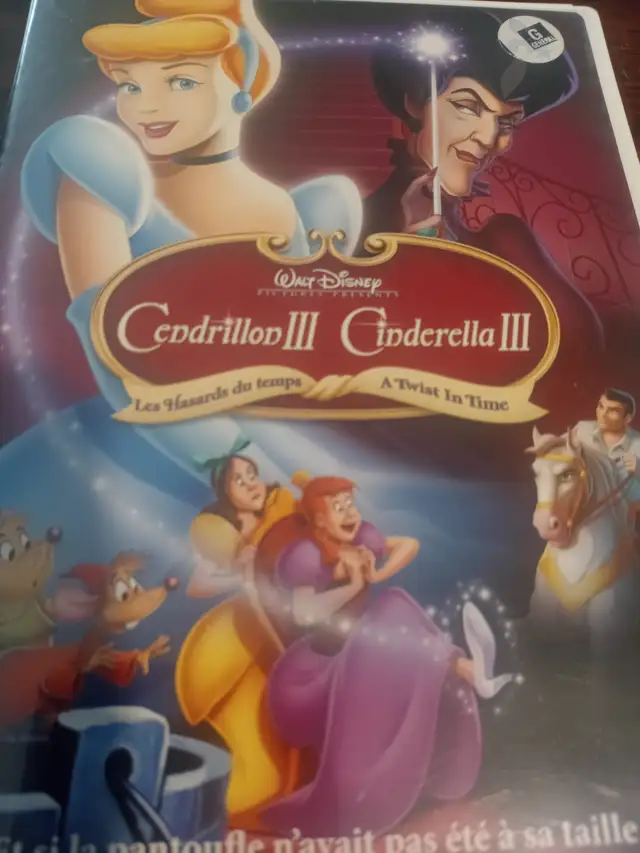 Disney Cinderella III: A Twist in Time DVD