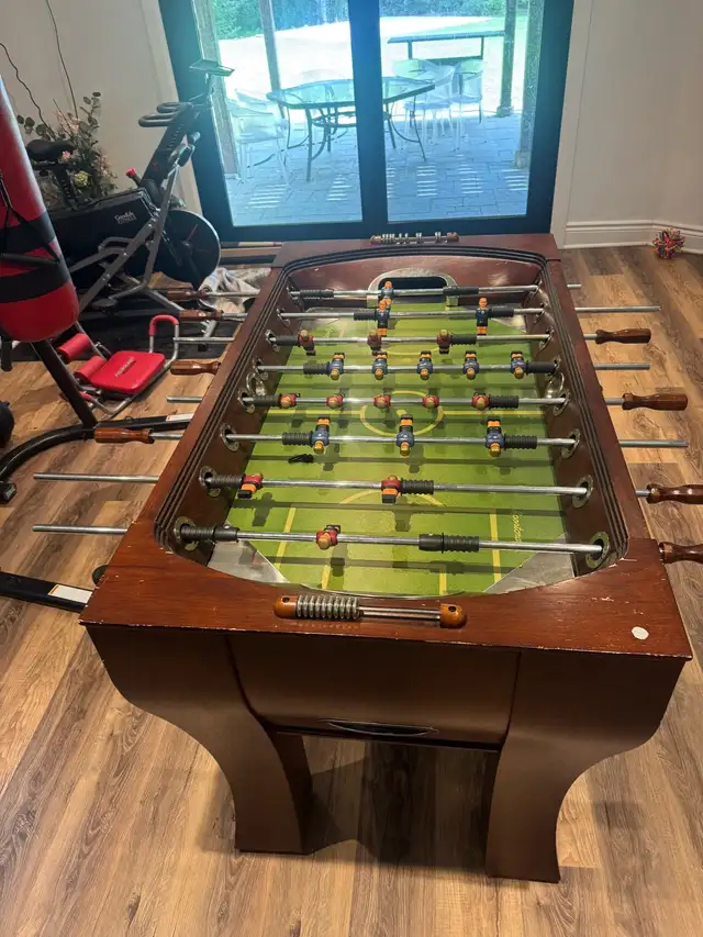 foosball table
