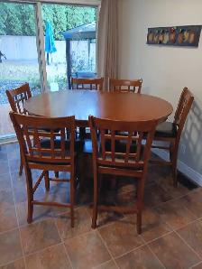 counter height dining set