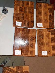 END GRAIN WOOD BOARD