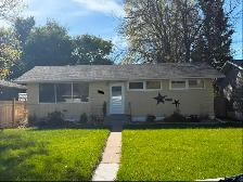 3 bed 1 Bath Main floor Home- separate yard -Pet Friendly -South