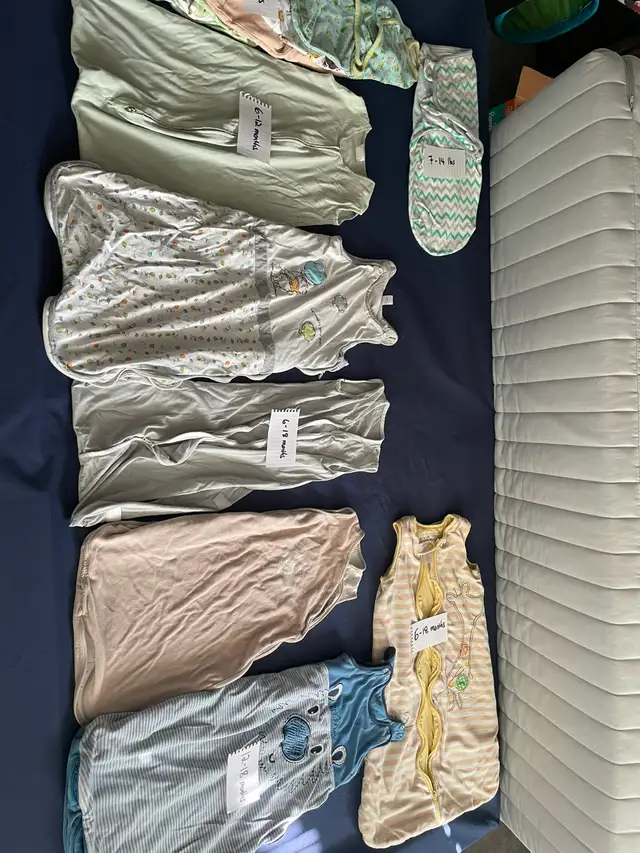 Sleep sacks bundle but can sell individually also