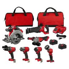 Milwaukee M18 FUEL 7-Tool Combo Kit 3697-27 — New - Photo 2