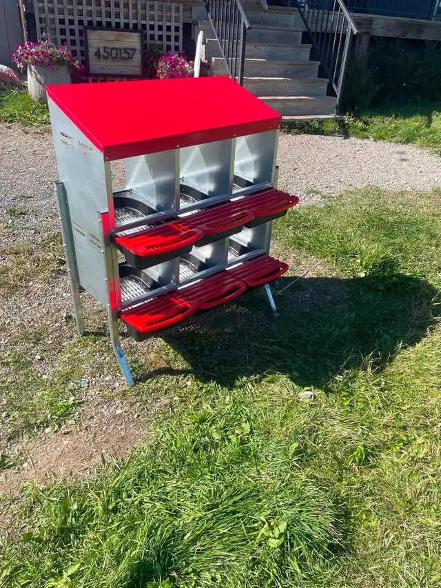 Lay box for chickens