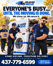 Believer Move | Moving & Furniture Delivery | Hamilton & Niagara - Photo 3