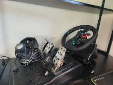 LOGITECH G29 Driving Force Racing Wheel   Shifter for Sale