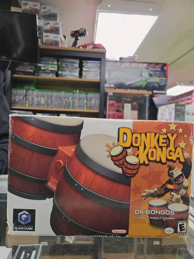 Nintendo Donkey Konga DK Bongos GameCube