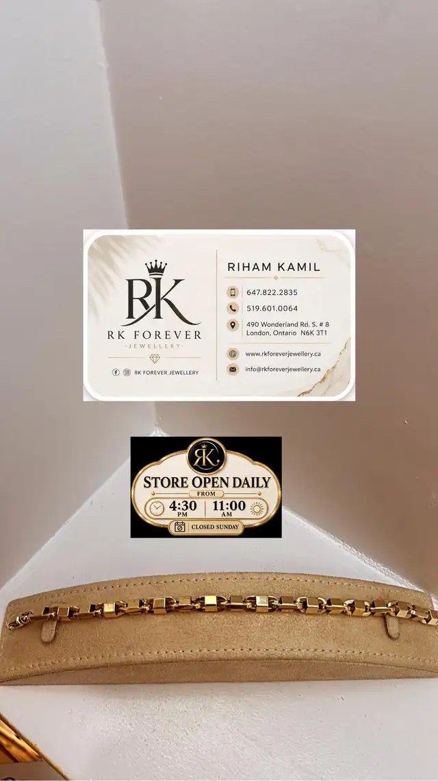 10K  yellow Gold Bracelet  # R 54