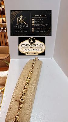 10K  yellow Gold Bracelet  # R 54 - Photo 3