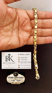 10K  yellow Gold Bracelet  # R 54 - Photo 4