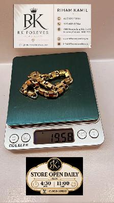 10K  yellow Gold Bracelet  # R 54 - Photo 5