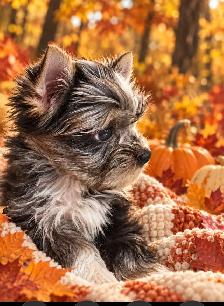 YORKSHIRE TERRIER PUPPY( EXOTIC BLUEBERRY MERLE MALE) - Photo 3
