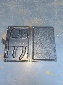 Small 3 Compartments Foldable Tool Holder Hard Plastic Case - Photo 4