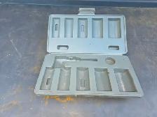 5 Sockets Tool Holder Hard Plastic Case