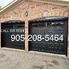 New Insulated Garage Doors Installed